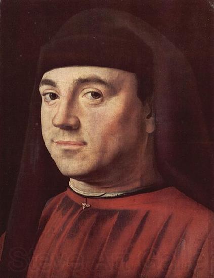 Antonello da Messina Portrat eines Mannes France oil painting art